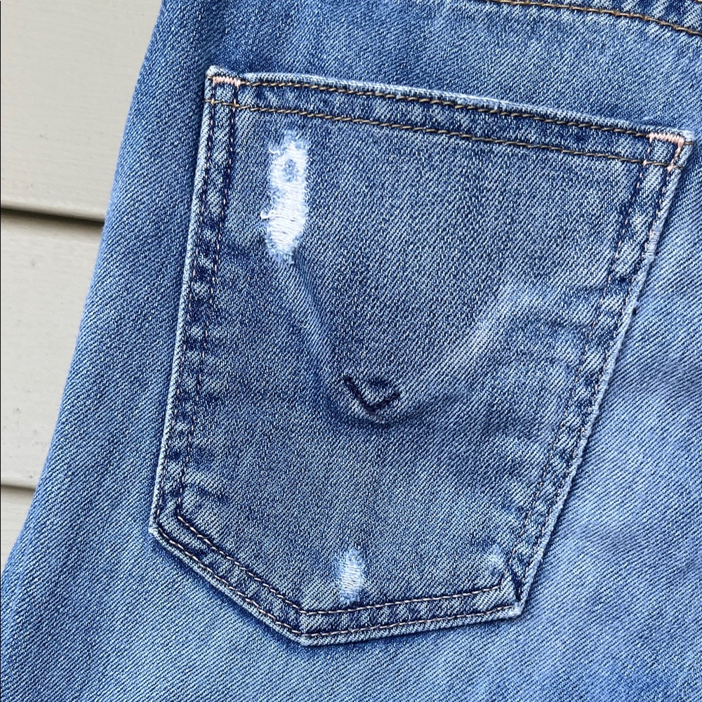 EUC Hudson Jeans Distressed Blue Skinny Jeans - Picture 10 of 16
